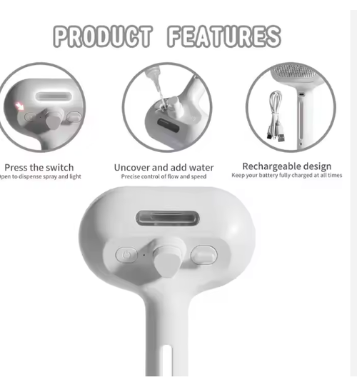 pet electric spray massage comb