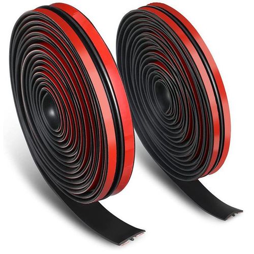 Automobile weatherstripping, front windshield and sunroof sound-insulating and waterproof strips