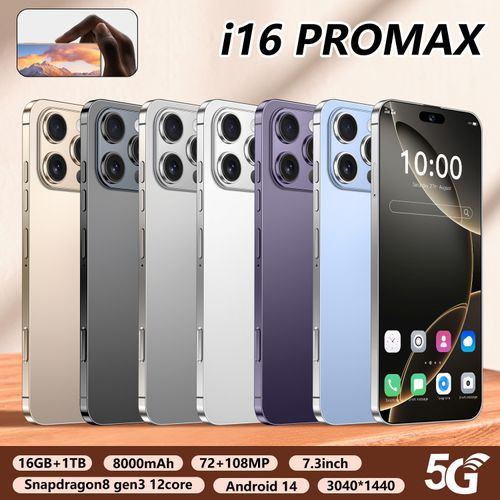 I16 Promax mobile phone 8 cores 4GB + 64GB octa-core CPU MTK processor English version