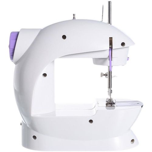 Mini máquina de costura portátil multifuncional doméstica e acessórios de costura