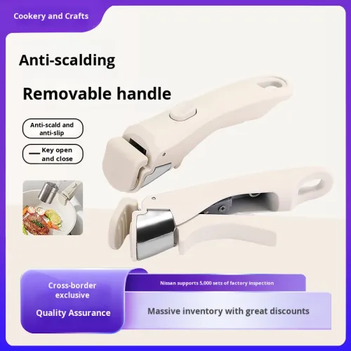 Removable handles Suitable for all cookware Universal pot handles with removable handles Special tools
