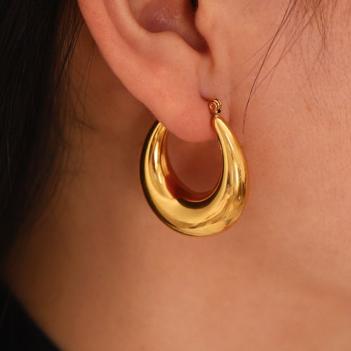 18K gold plated earrings, perfect for Christmas and stocking stuffers