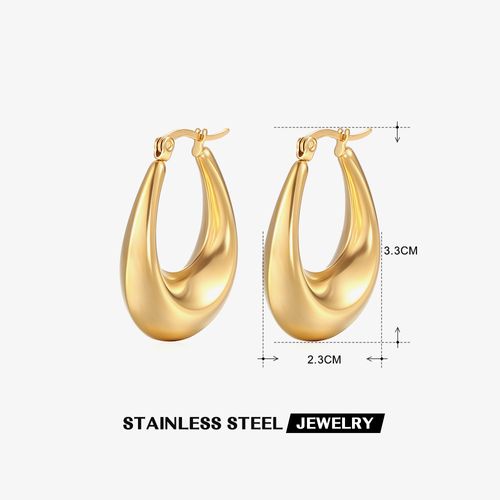 18K gold plated earrings, perfect for Christmas and stocking stuffers