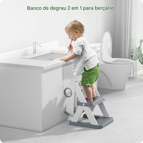 Novos e populares bancos de banheiro para crianças recém-nascidas, escada, banheiro portátil para bebês, treinamento para usar o penico