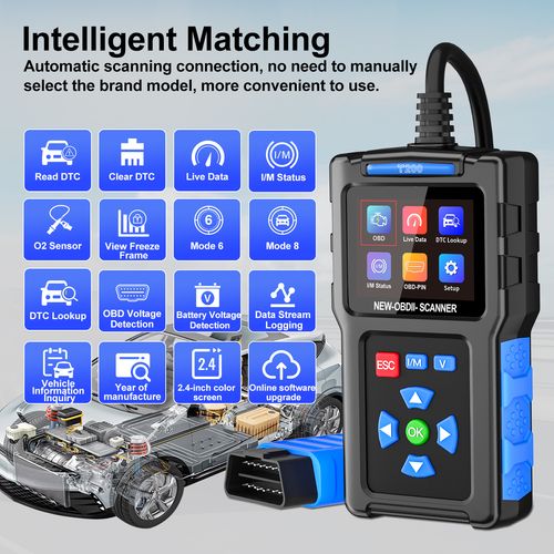 Universal OBD2 Scanner Car Engine Trouble Code Reader CAN Diagnostic Tool for all OBDII vehicles from 1996 and later