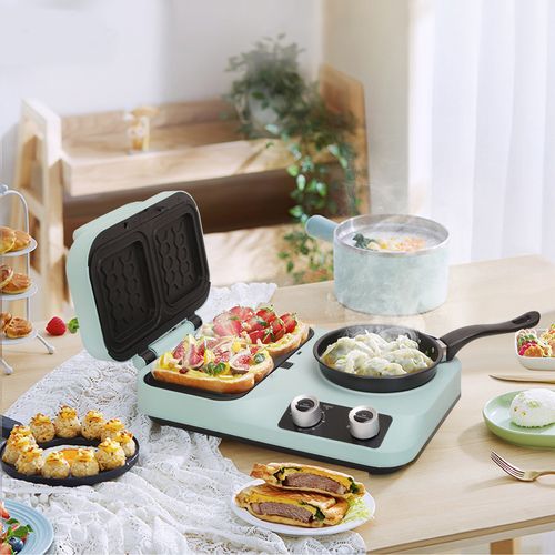 4-in-1 multifunctional breakfast machine Breakfast Maker home sandwich light food machine toaster