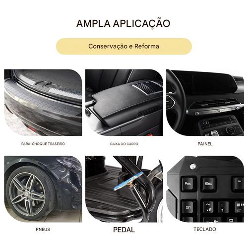 Revestimento plástico reformado, limpeza de bancos de painel interno de automóveis, revestimento de manutenção de envidraçamento à prova de poeira