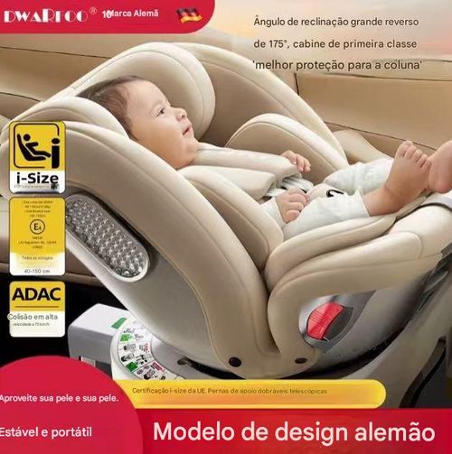 Cadeirinha de carro para criança de 0 a 12 anos - Cadeirinha de carro portátil e segura para bebês com proteção avançada