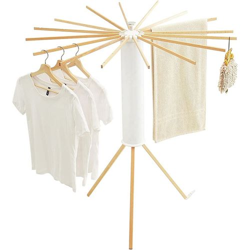 Novo tripé dobrável para secar roupas e cabide para roupas adequado para ambientes internos e externos