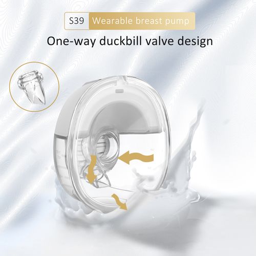 4 Modes, 12 Speeds, Cordless Electric Breast Pump, BPA-Free, Silicone, Wearable, Hands-Free, S39 Breast Pump