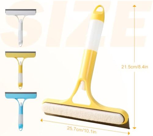 3-in-1 window cleaning scraper