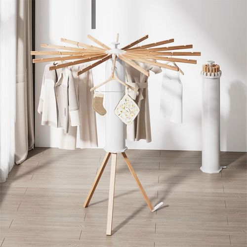 Novo tripé dobrável para secar roupas e cabide para roupas adequado para ambientes internos e externos