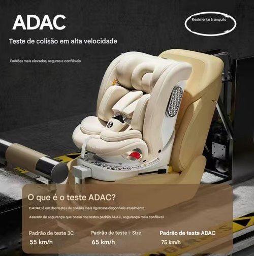 Cadeirinha de carro para criança de 0 a 12 anos - Cadeirinha de carro portátil e segura para bebês com proteção avançada