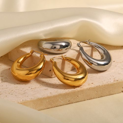 18K gold plated earrings, perfect for Christmas and stocking stuffers
