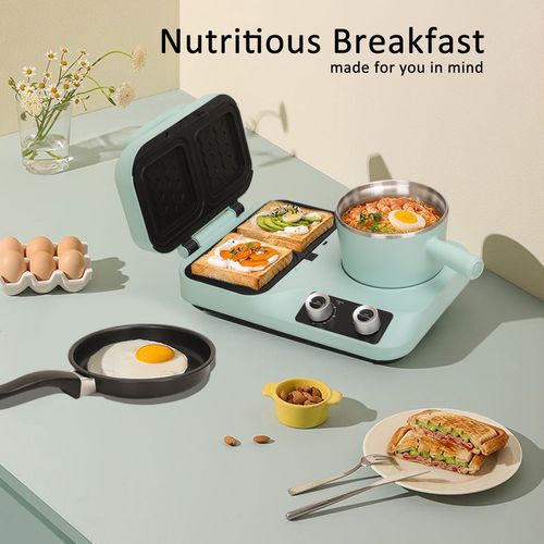 4-in-1 multifunctional breakfast machine Breakfast Maker home sandwich light food machine toaster