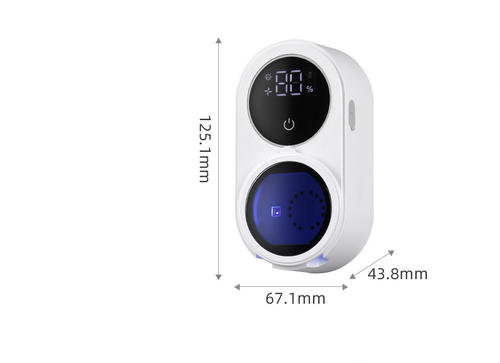 For Amazon Best Seller Double Wall-mounted Toothbrush Sanitizer Smart Sterilizer Box for Disinfecting UV Toothbrush Sanitizer