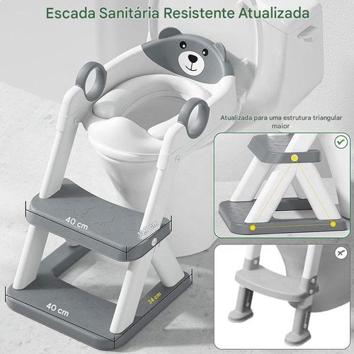 Novos e populares bancos de banheiro para crianças recém-nascidas, escada, banheiro portátil para bebês, treinamento para usar o penico