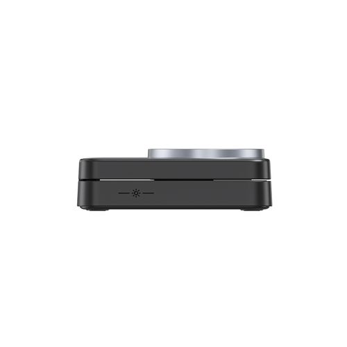 Suporte magnético dobrável para carregador sem fio 3 em 1 para telefone, fones de ouvido e relógio.