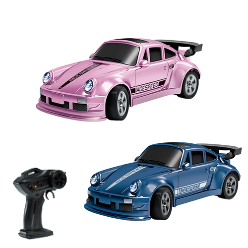 I've never seen such a small remote control car. You can experience the wonderful drifting and stunts on your desk, counter, or anywhere!