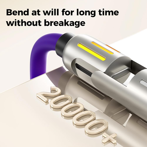 240W Super Fast LED Display USB Charger 4-in-1 Multi-Device with Rotating Elbow Type-C Mobile Phone and Printer Charger Cable