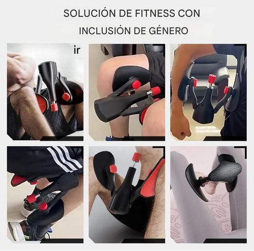 Equipos de fitness, entrenadores de cadera y piernas, dispositivos de recuperación posparto, soportes para la parte interna de los muslos, ejercitadores del suelo pélvico, entrenadores de resistencia para los muslos.