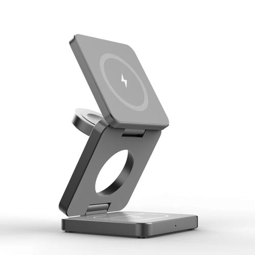 Wireless Charger 3 in 1 Foldable Magnetic Wireless