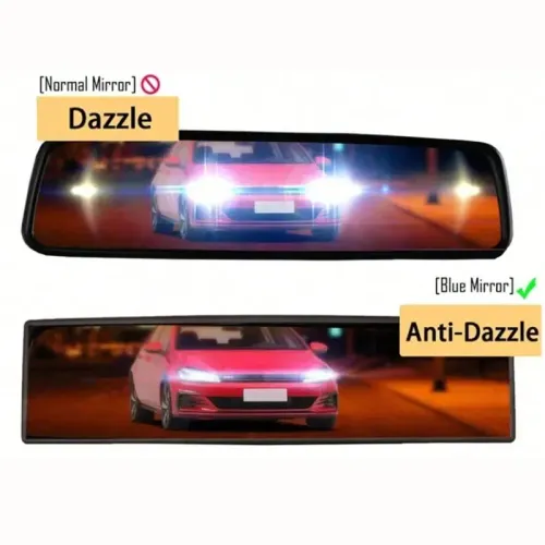 wide - view rearview mirror for car reversing anti - glare and anti - reflection rearview mirror for reversing