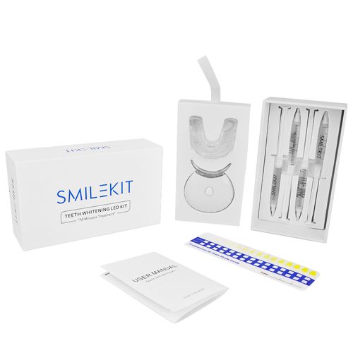 Home Teeth Whitening Gel LED Blue Light Teeth Whitening Kit