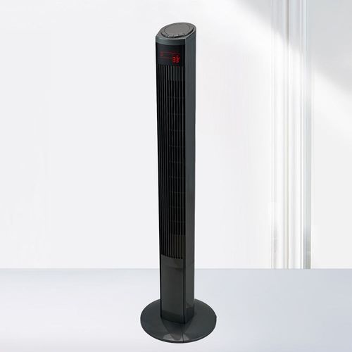 Electric Bladeless Ventilateur Tower Pedestal Fans Black Tower Fan