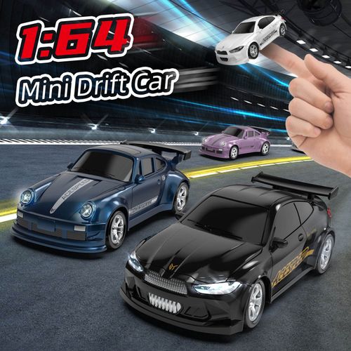 I've never seen such a small remote control car. You can experience the wonderful drifting and stunts on your desk, counter, or anywhere!
