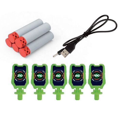 BJQ OEM Dark Floating Target Shooting Game Set Levitation Floating Ball with Electric Shooting Target Gun Kids Plastic Toys