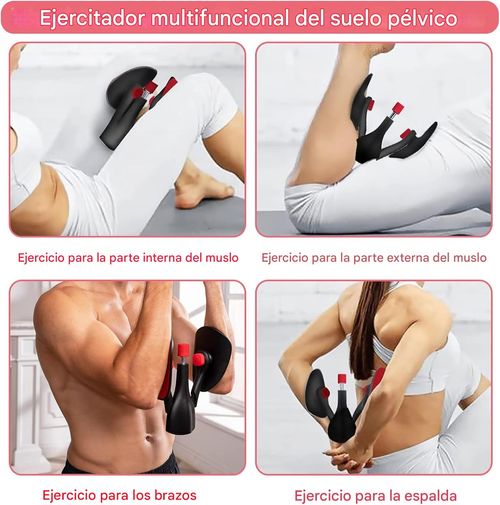 Equipos de fitness, entrenadores de cadera y piernas, dispositivos de recuperación posparto, soportes para la parte interna de los muslos, ejercitadores del suelo pélvico, entrenadores de resistencia para los muslos.