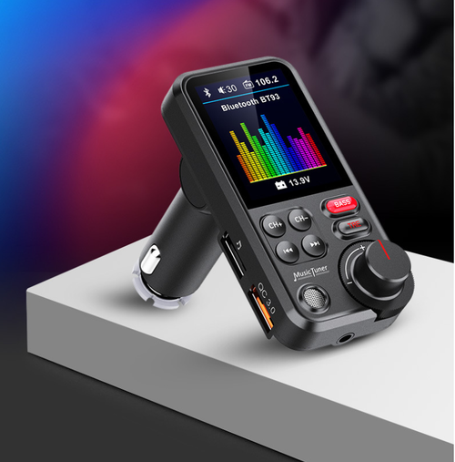 Reprodutor de MP3 sem fio para carro, transmissor FM e kit estéreo para qualquer carro