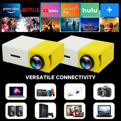 LED Home HD Mini Portable Micro Projector