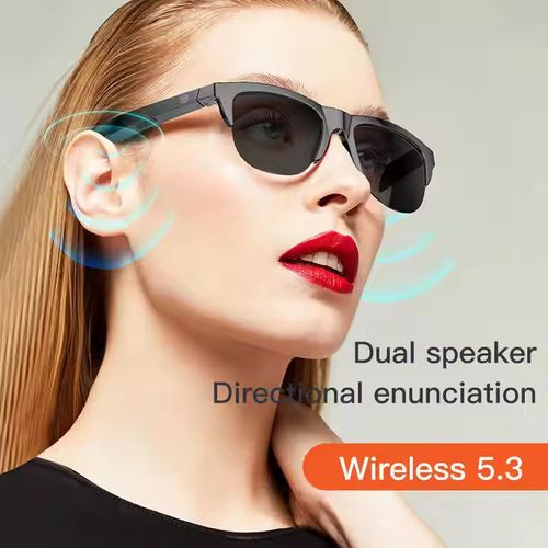 Smart wireless headphones and sunglasses