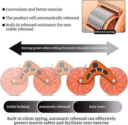 Multi-functional Abdominal Roller Wheels Home