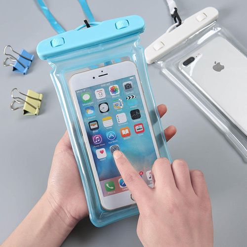 Mobile phone waterproof bag with touch screen mobile phone case airbag swimming and diving shooting waterproof case mobile phone waterproof bag rope neck hanging