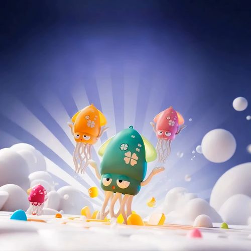 CPC New Design Dancing Octopus Toy Rechargeable Electric Walking Squid Cuttlefish Sensing Crawl Dancing Squid Toys for Kids