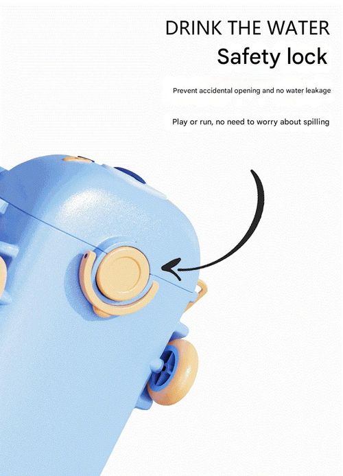 Baby Bus Car Children's Water Cup Factory Source High-value Plastic Cup Straw Toy Tritan Water Cup