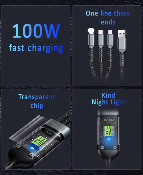 Multi-functional data cable  Buy one get one free