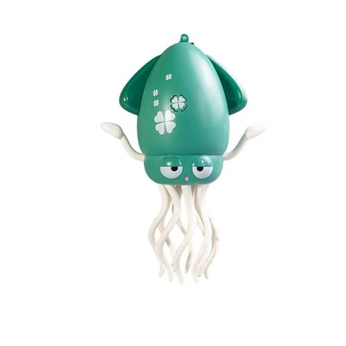 CPC New Design Dancing Octopus Toy Rechargeable Electric Walking Squid Cuttlefish Sensing Crawl Dancing Squid Toys for Kids