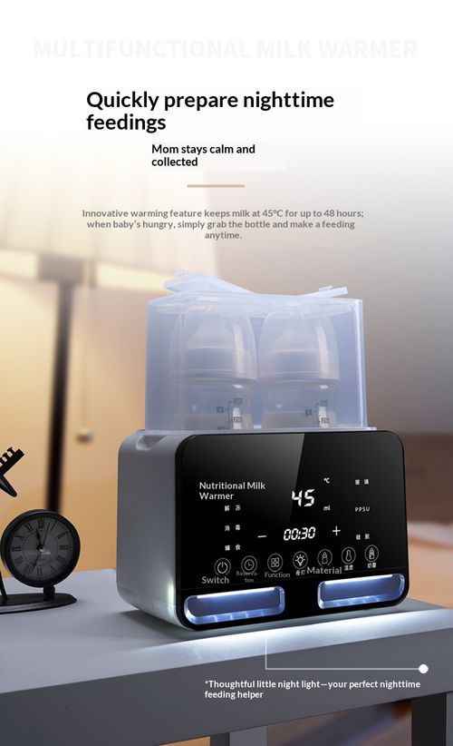 Two-in-one constant temperature warm milk and sterilizer
