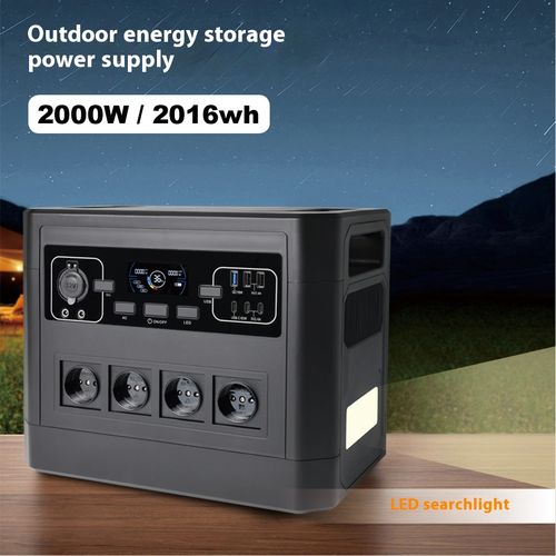 🏚️2000W High-Power Portable Outdoor Energy Storage Power Supply