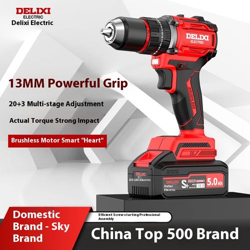 2025-10-16Delixi Brushless Rechargeable Drill