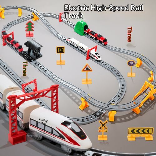 2025-11-20Fuxing bullet train with track