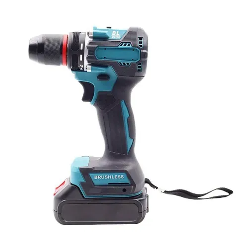 18V Lithium-ion Cordless Impact Drill Set, Brushless Power Tool, Variable Speed Rotary Hammer Drill, Cash on Delivery