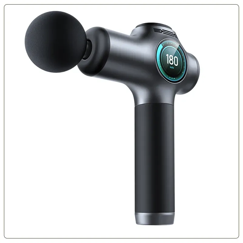 Electric pulse deep tissue massage gun for relieving muscle fatigue