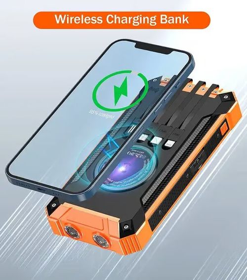 🔥Portable Wireless Solar Power Bank