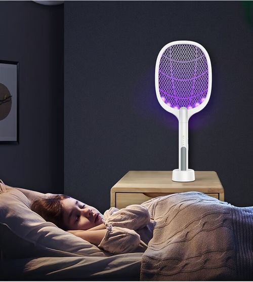 🔥🔥🏠🏠🏠2-in-1 Electric Swatter & Night Mosquito Killing Lamp