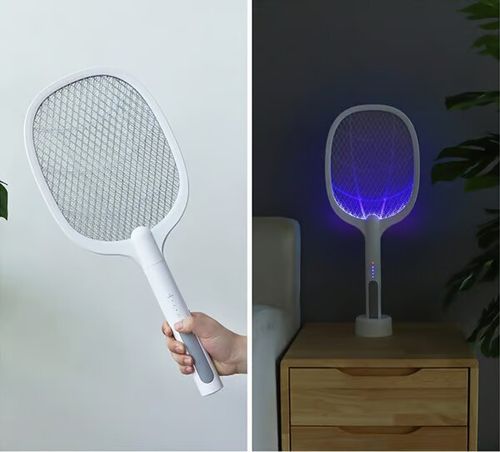 🔥🔥🏠🏠🏠2-in-1 Electric Swatter & Night Mosquito Killing Lamp